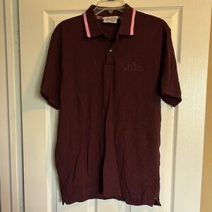 Scotch & Soda NWT men’s maroon short sleeve polo shirt size medium